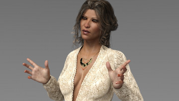 Картинка 3д+графика люди+ people фон взгляд девушка