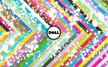 обоя компьютеры, dell, фон, логотип