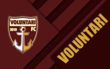 Картинка voluntari+fc спорт эмблемы+клубов romania voluntari логотип футбол brown abstraction liga 1 румынский футбольный клуб fc football