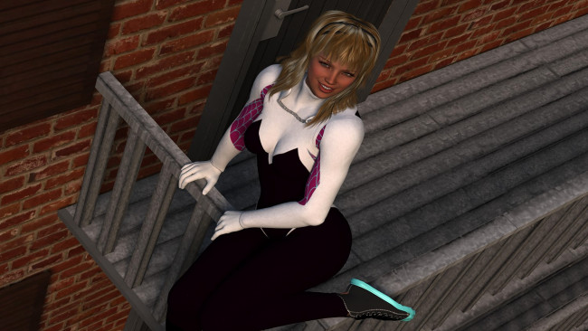 Обои картинки фото 3д графика, люди , people, девушка, фон, взгляд