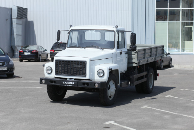 Обои картинки фото газ 3309 бортовой, автомобили, газ грузовики, россия, бортовой, газ, 3309, грузовики