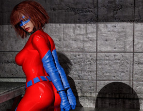 Картинка 3д+графика фантазия+ fantasy фон взгляд девушка