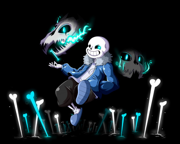 Обои картинки фото аниме, undertale, андертейл