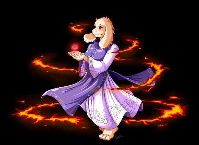 Обои картинки фото аниме, undertale, андертейл