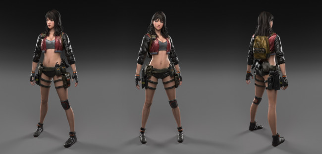 Обои картинки фото 3д графика, фантазия , fantasy, фон, взгляд, девушка