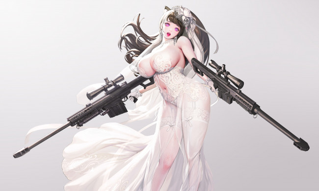 Обои картинки фото аниме, оружие,  техника,  технологии, destiny, child