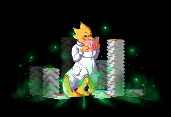 Обои картинки фото аниме, undertale, андертейл