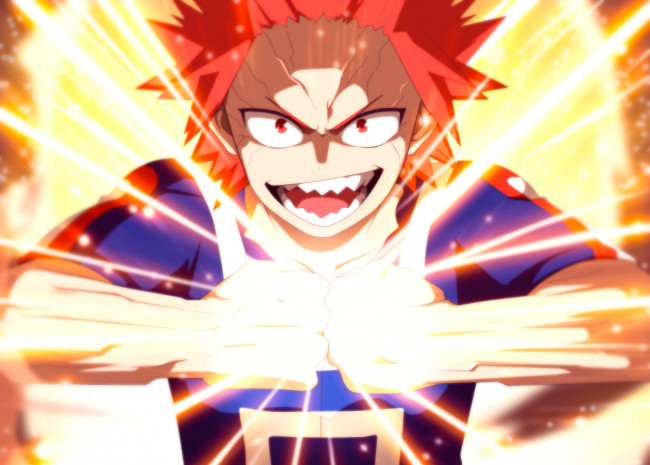 Обои картинки фото аниме, boku no hero academia, моя, геройская, академия