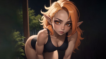 Картинка фэнтези эльфы девушка эльф