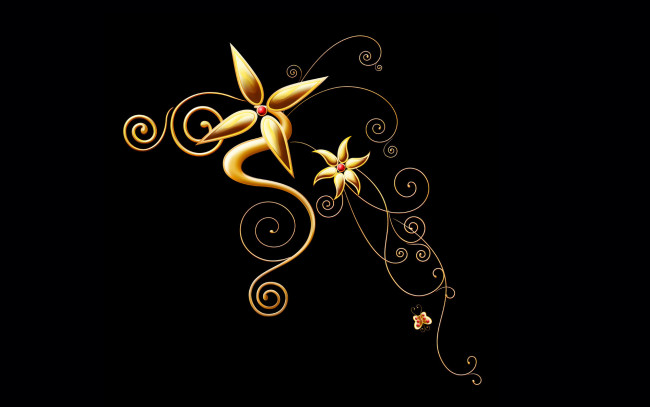 Обои картинки фото векторная графика, цветы , flowers, цветок, узор