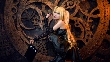 Картинка девушки -+креатив +косплей образ костюм тетрадь