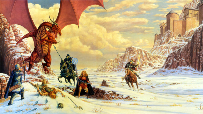 Обои картинки фото фэнтези, _larry elmore, larry, elmore
