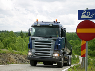 Картинка автомобили scania