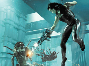 обоя видео, игры, alien, resurrection