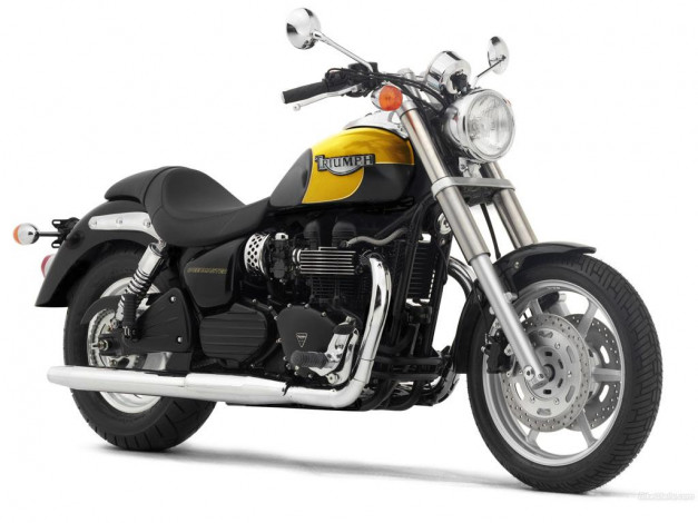 Обои картинки фото мотоциклы, triumph