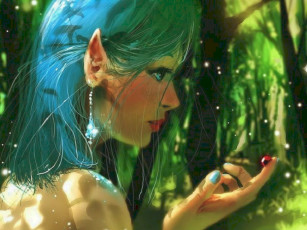 Картинка фэнтези эльфы