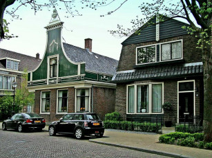 Картинка голландия заанстад города улицы площади набережные