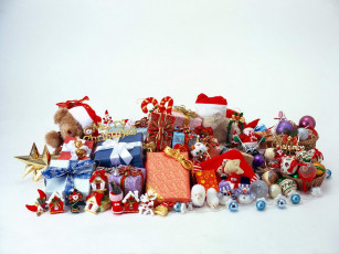 Картинка праздничные подарки коробочки