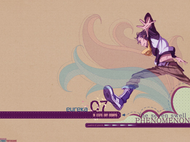 Обои картинки фото аниме, eureka, seven