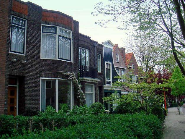 Обои картинки фото голландия, заанстад, города, здания, дома