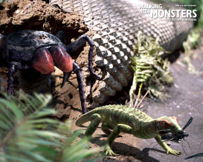 Картинка walking with monsters кино фильмы