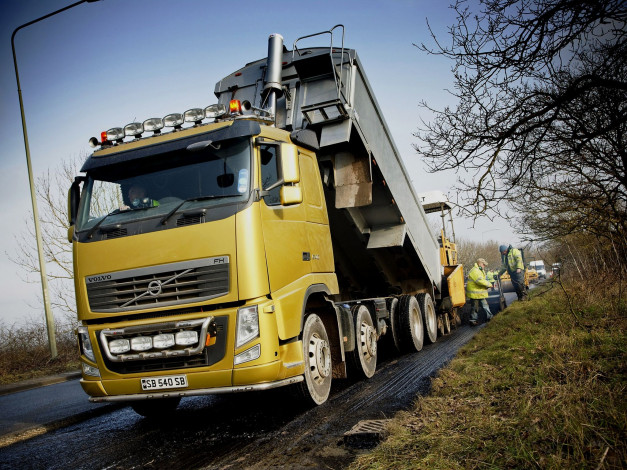 Обои картинки фото автомобили, volvo, trucks