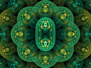 Картинка 3д графика fractal фракталы цвета фон узор