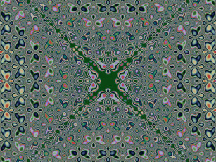 Картинка 3д графика fractal фракталы цвета узор фрактал
