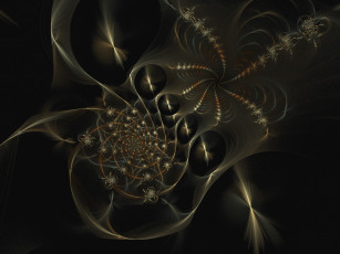 Картинка 3д графика fractal фракталы фон цвета узор