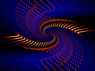 Картинка 3д графика fractal фракталы фон узор цвета