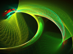 Картинка 3д графика fractal фракталы узор цвета фон