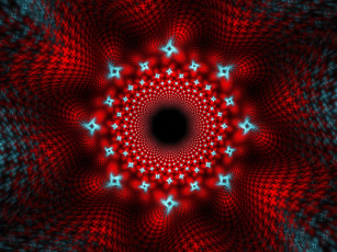 Картинка 3д графика fractal фракталы узор цвета фон