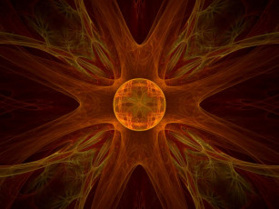 Картинка 3д графика fractal фракталы узор цвета фон