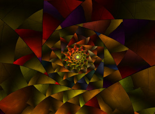 Картинка 3д графика fractal фракталы фон узор цвета