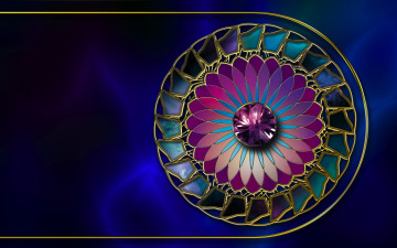 Картинка 3д графика fractal фракталы узор цвета фон