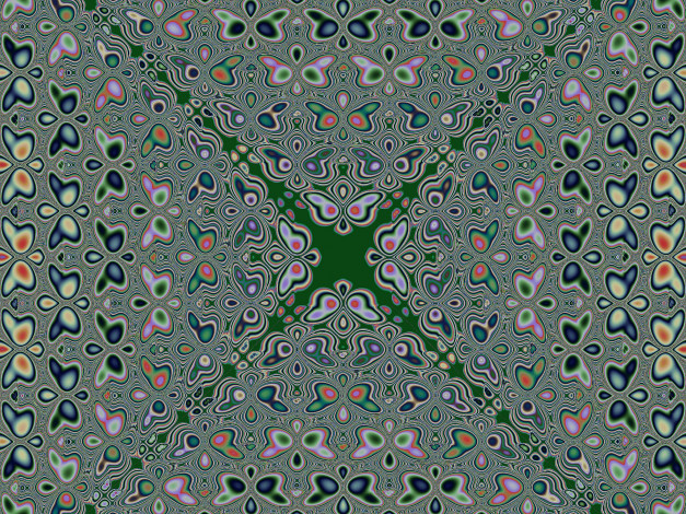 Обои картинки фото 3д, графика, fractal, фракталы, цвета, узор, фрактал