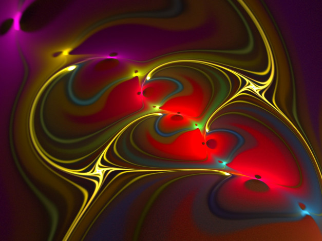 Обои картинки фото 3д, графика, fractal, фракталы, фон, цвета, узор