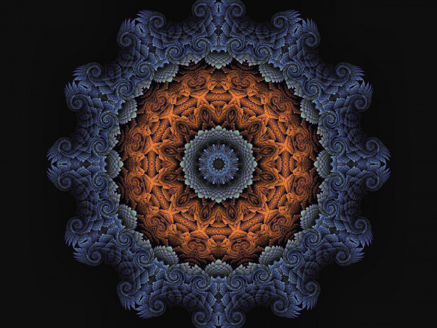 Обои картинки фото 3д, графика, fractal, фракталы, узор