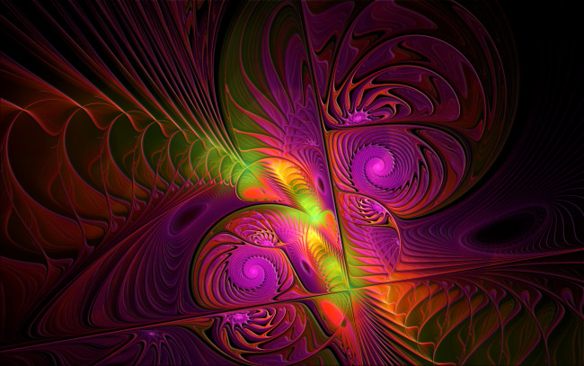 Обои картинки фото 3д, графика, fractal, фракталы, узор, цвета, фон
