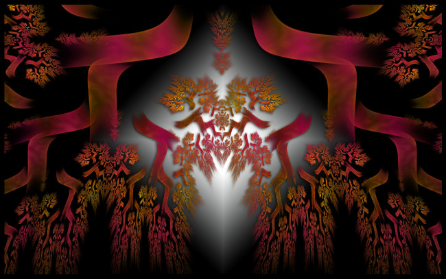 Обои картинки фото 3д, графика, fractal, фракталы, узор, цвета, фон
