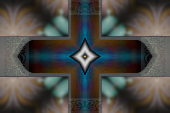 Картинка 3д графика fractal фракталы узор цвета