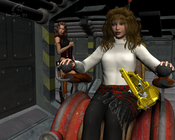 Обои картинки фото 3д, графика, people, люди, девушки