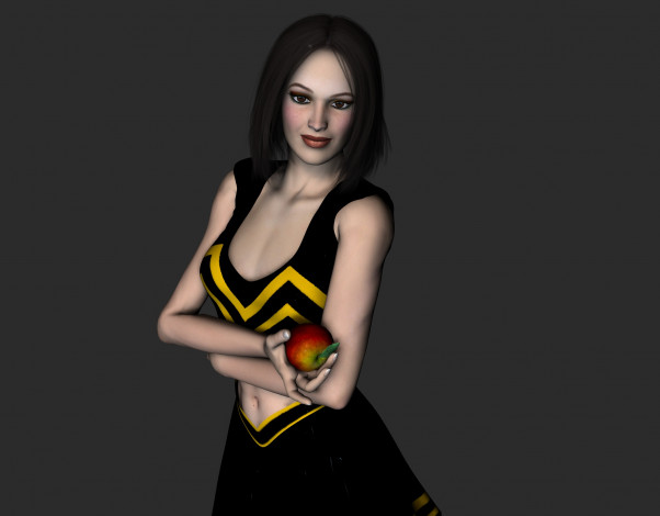 Обои картинки фото 3д, графика, people, люди, девушка