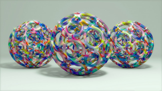 Обои картинки фото 3д, графика, шары