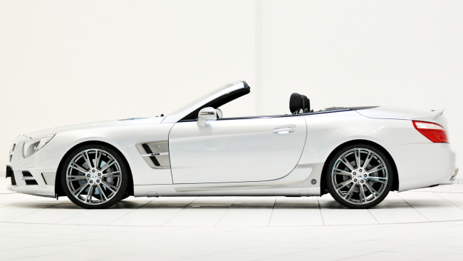 Обои картинки фото mercedes, sl, автомобили, brabus, daimler, ag, германия