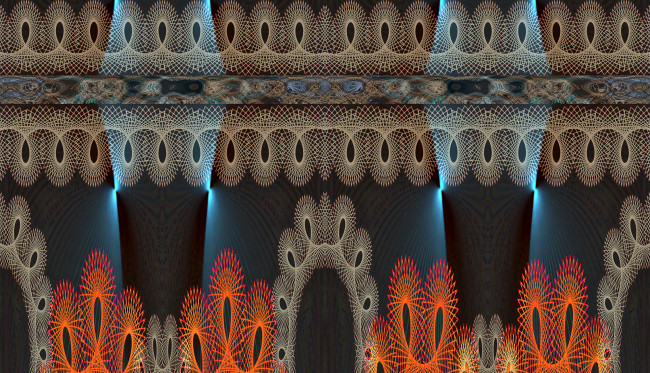 Обои картинки фото 3д, графика, fractal, фракталы, узор, цвета