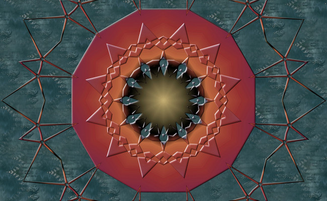 Обои картинки фото 3д, графика, fractal, фракталы, узор, цвета
