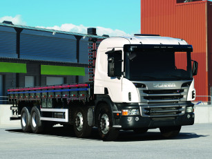 Картинка автомобили scania 8x2 p310
