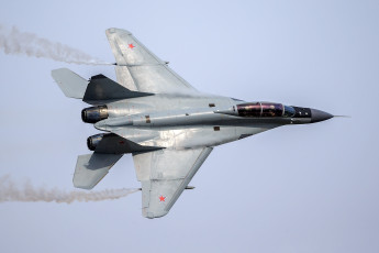 Картинка mig-35+ mig-29m2 авиация боевые+самолёты тяжелый истребитель ввс россия многоцелевой