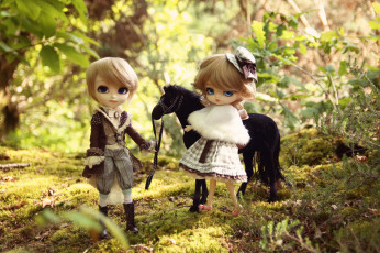 Картинка разное игрушки куклы